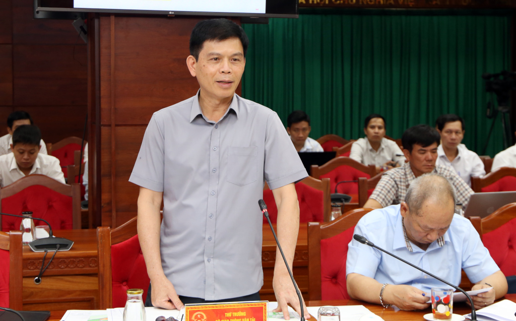 UBND tỉnh làm việc với Bộ Giao thông vận tải về tình hình thực hiện các dự án giao thông trọng điểm